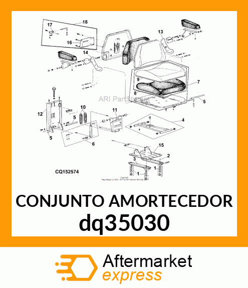 CONJUNTO AMORTECEDOR dq35030