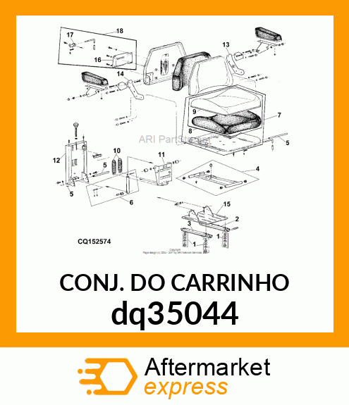 CONJ. DO CARRINHO dq35044