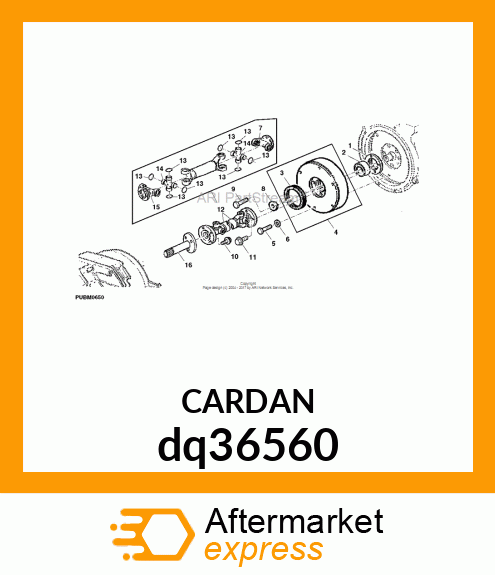 CARDAN dq36560