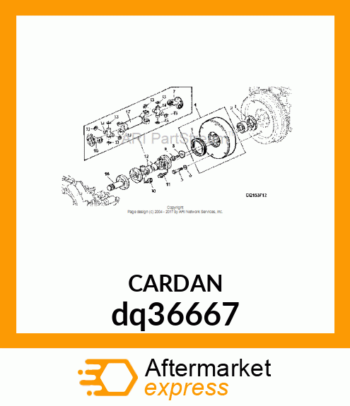 CARDAN dq36667