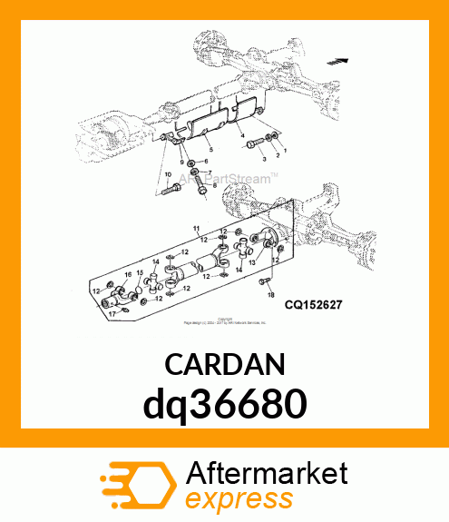 CARDAN dq36680