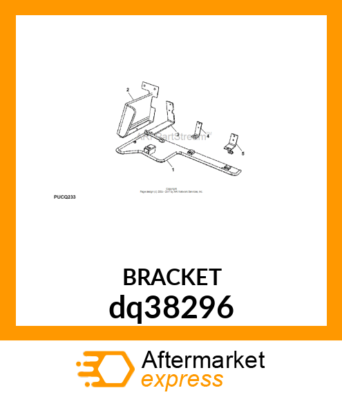 BRACKET dq38296