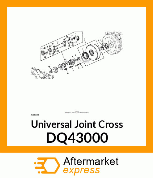 Universal Joint Cross DQ43000