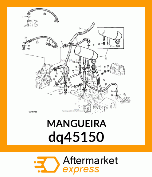 MANGUEIRA dq45150