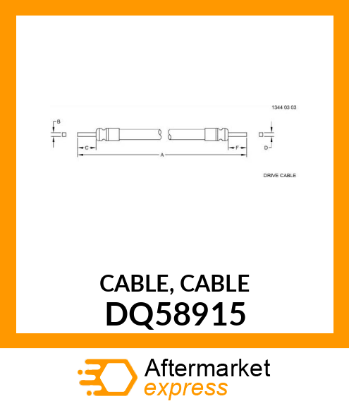 CABLE, CABLE DQ58915
