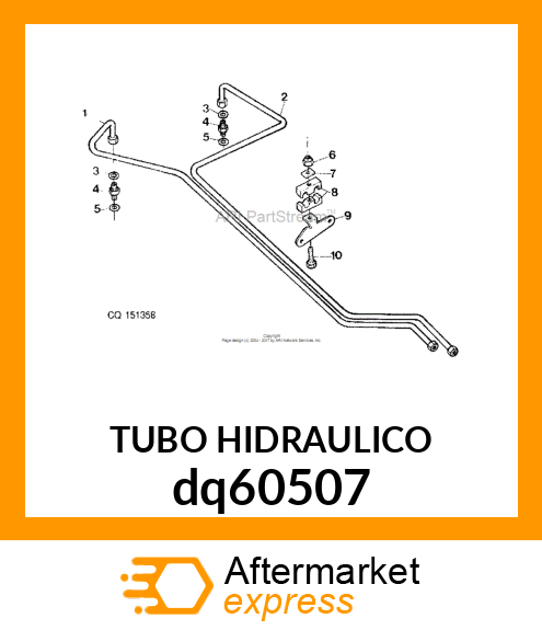 TUBO HIDRAULICO dq60507