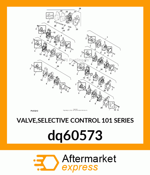 VALVE,SELECTIVE CONTROL 101 SERIES dq60573