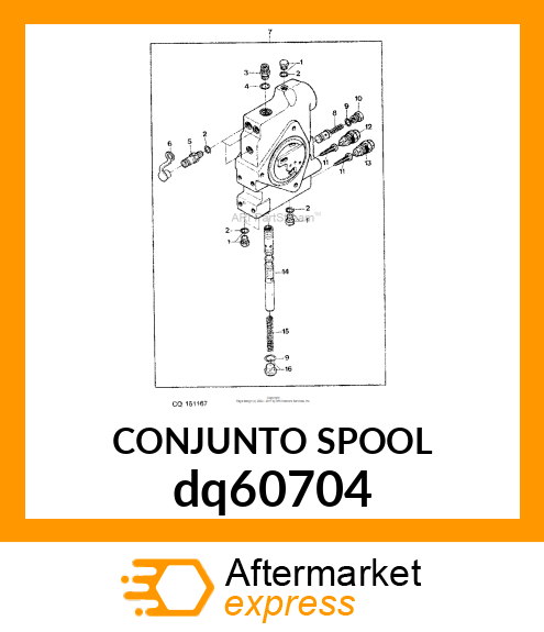 CONJUNTO SPOOL dq60704