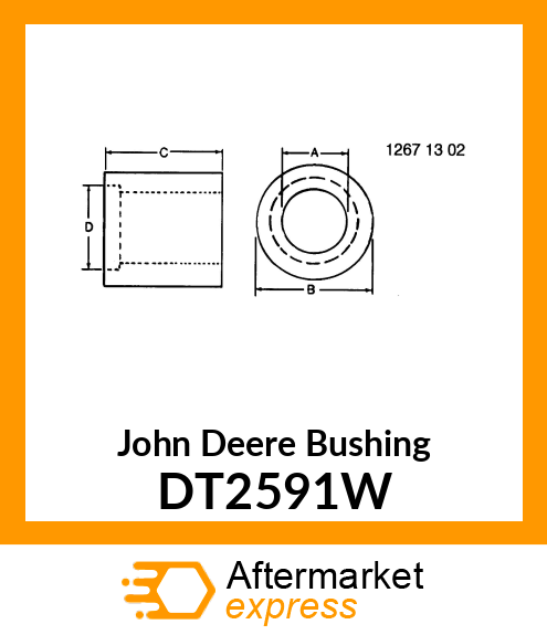 SEAL COLLAR DT2591W