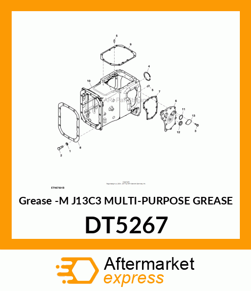 Grease -M J13C3 MULTI-PURPOSE GREASE DT5267
