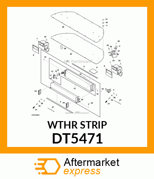 8MTS FOAM PAD 25 X 9 (ILLRID 120) DT5471