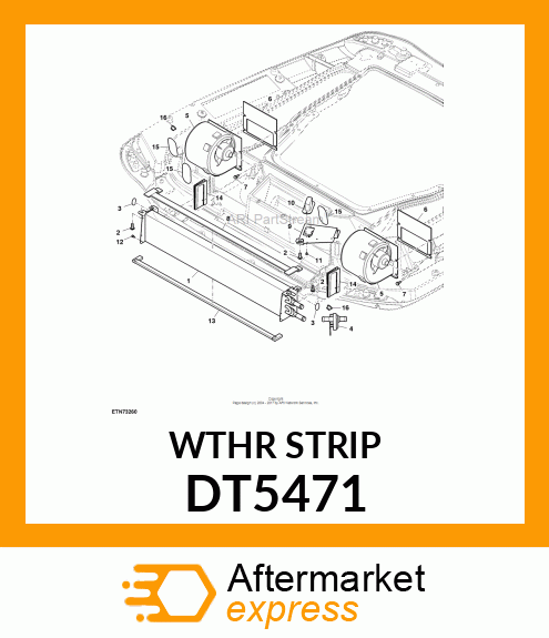 8MTS FOAM PAD 25 X 9 (ILLRID 120) DT5471