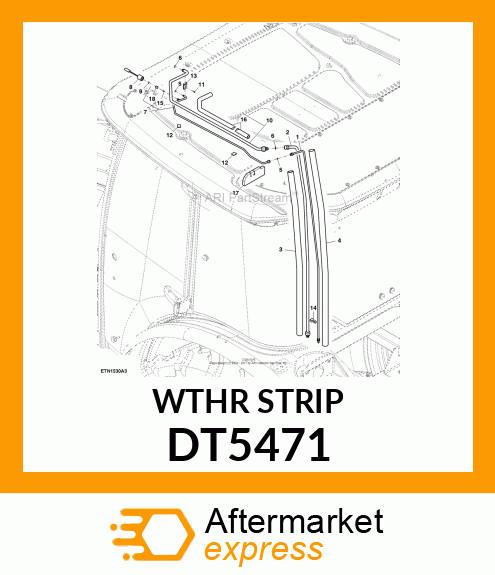 8MTS FOAM PAD 25 X 9 (ILLRID 120) DT5471