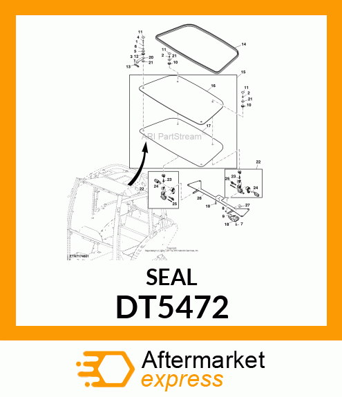 Weatherstrip DT5472