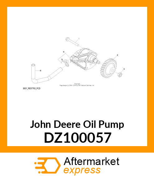 OIL PUMP DZ100057