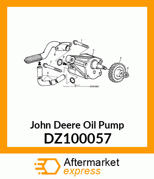 OIL PUMP DZ100057