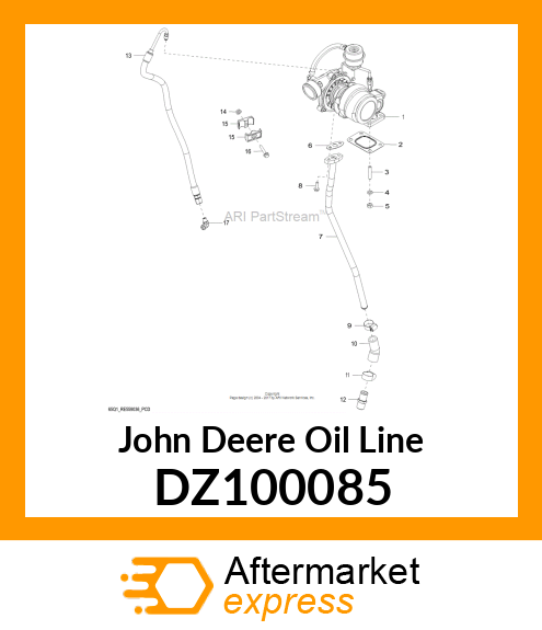 OIL LINE DZ100085