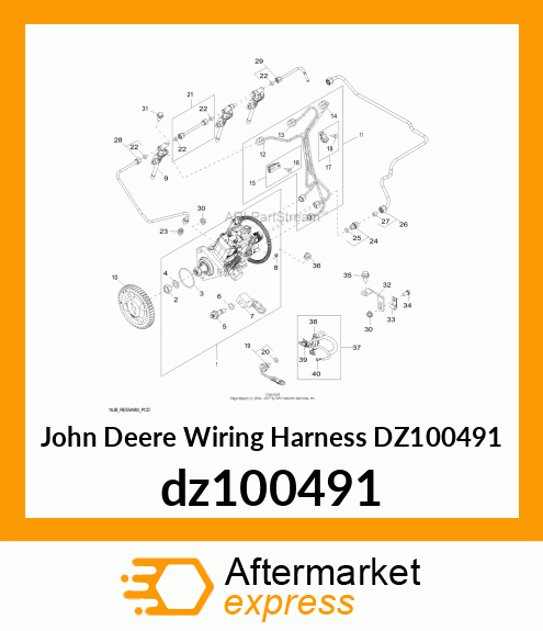 WIRING HARNESS dz100491