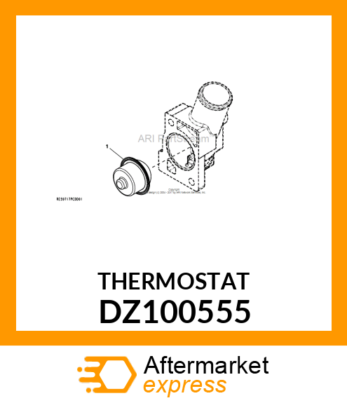 THERMOSTAT DZ100555