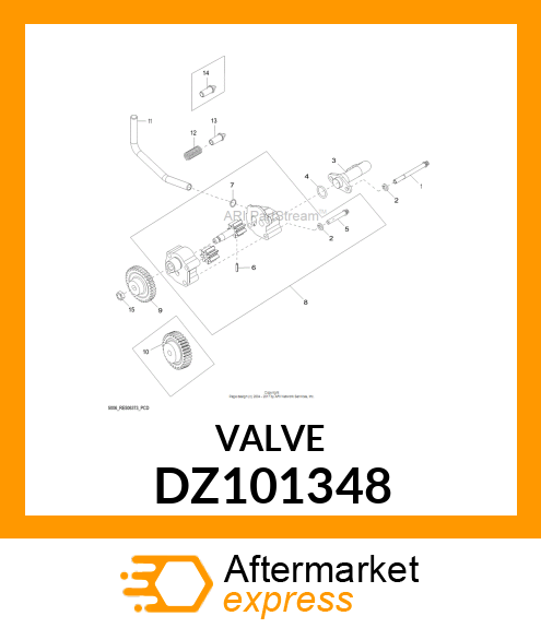 VALVE, PRESSURE REGULATION DZ101348