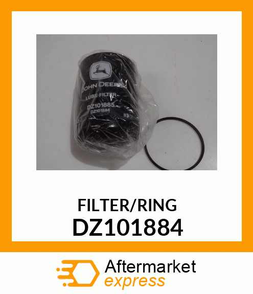 Filter Kit - FILTER KIT, ENGINE OIL, W/ PACKING DZ101884