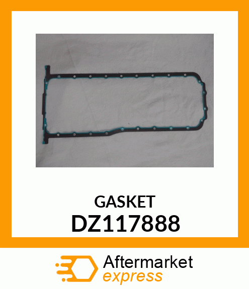 Gasket - GASKET, GRADER OIL PAN DZ117888