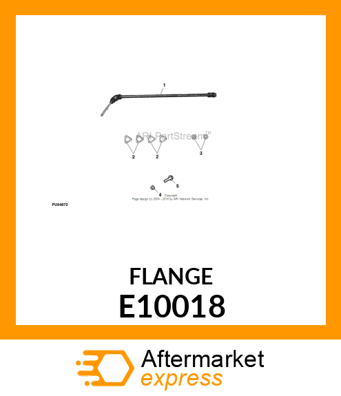 Pressed Flanged Housing E10018