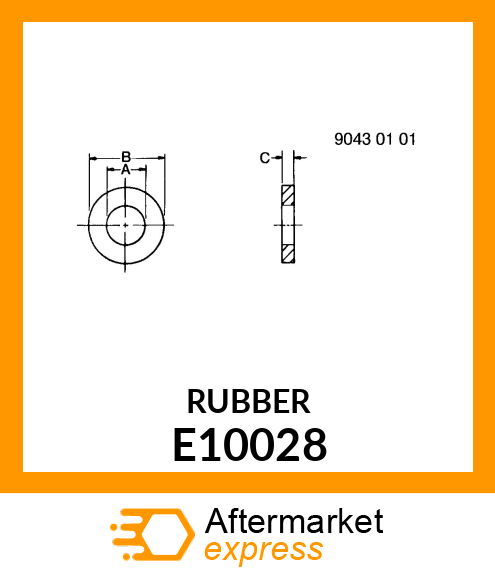 WASHER, TWINE TENSION BOLT E10028