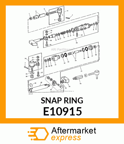 SNAPRING,CRANK E10915