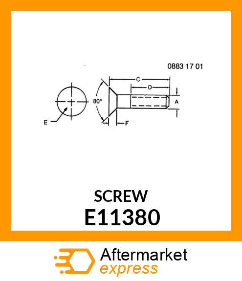 Screw E11380