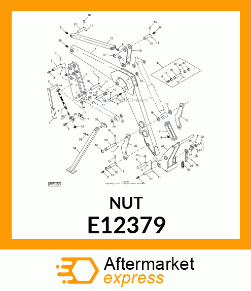 NUT E12379