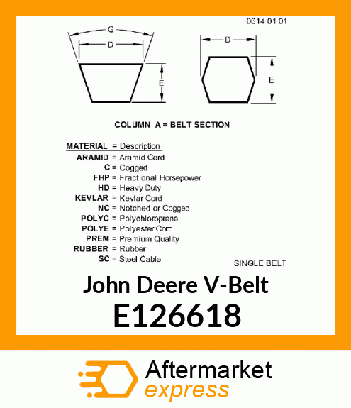 V-Belt E126618