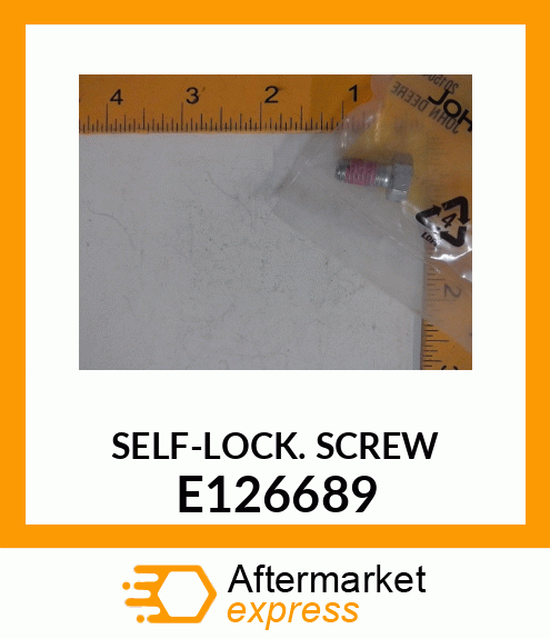 Self Locking Screw E126689