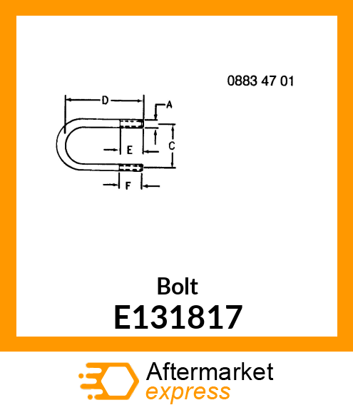 Bolt E131817