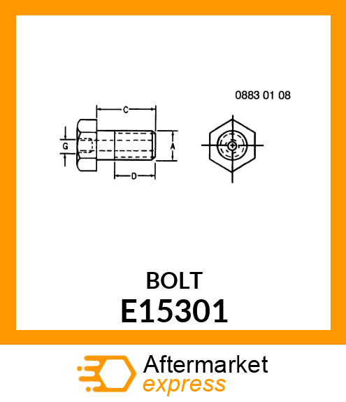 Bolt E15301