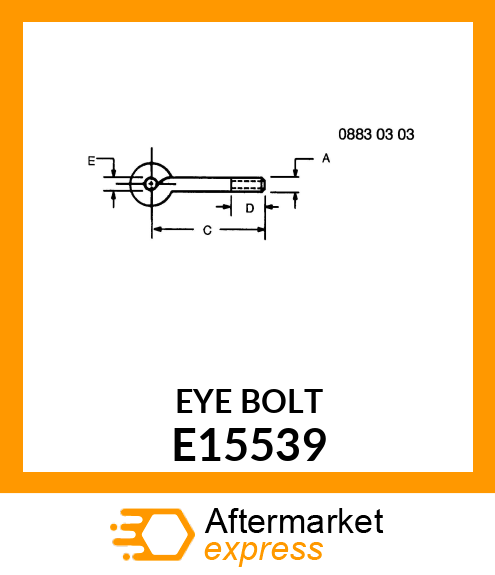 Eyebolt E15539