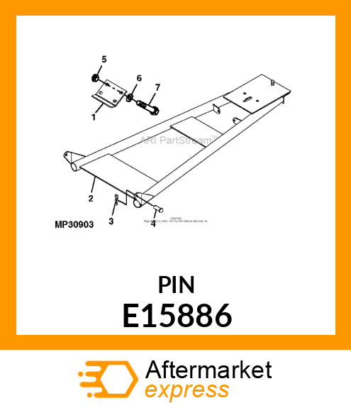 TRIP ROLLER PIN E15886