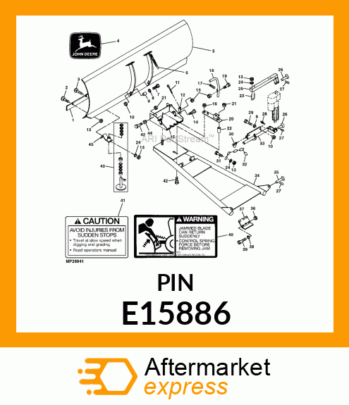 TRIP ROLLER PIN E15886