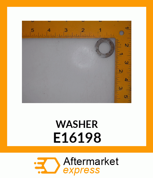 WASHER,TUCKER FINGER ADJUST E16198