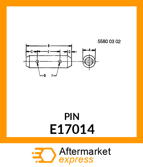 Pin Fastener E17014