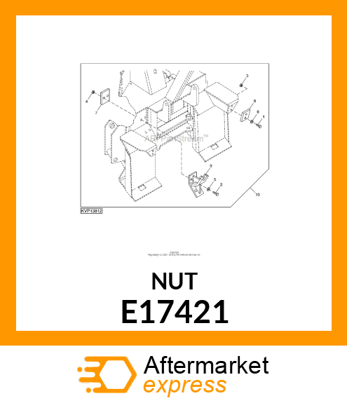 ELASTIC STOP NUT E17421