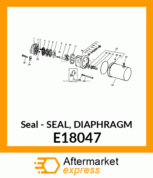 Seal - SEAL, DIAPHRAGM E18047