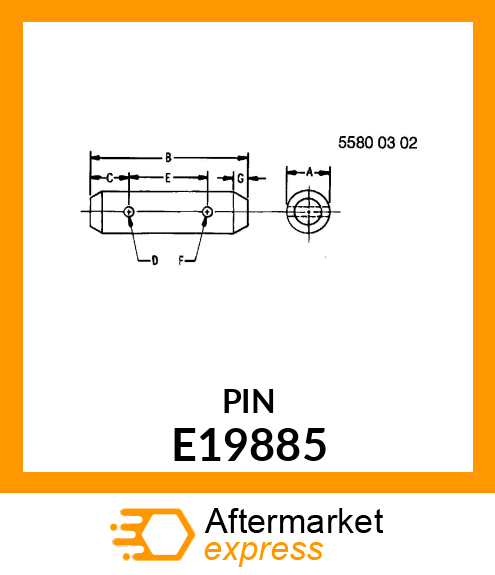 Pin Fastener E19885