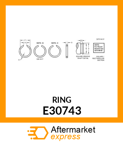 RING E30743