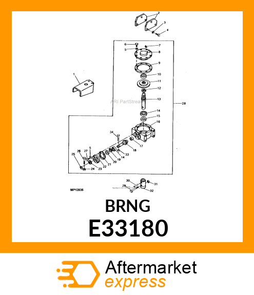 SEAL, OIL SEAL E33180