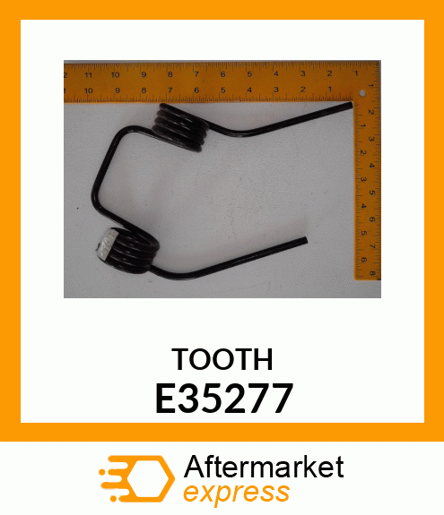 TOOTH, RAKE E35277