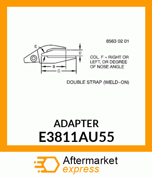 ADAPTER E3811AU55