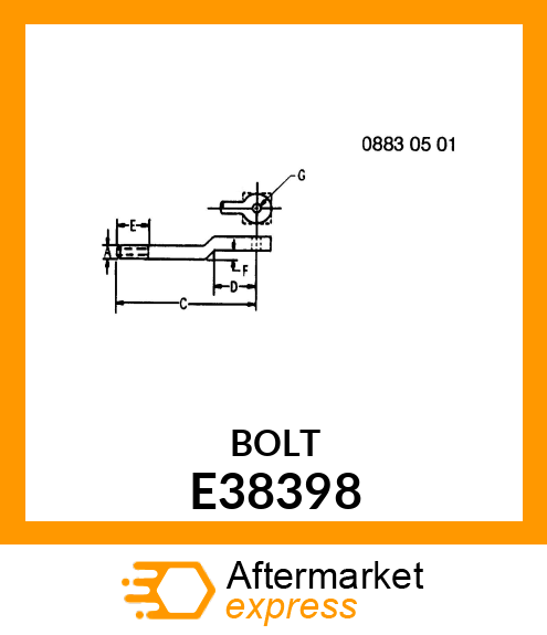 Eyebolt E38398