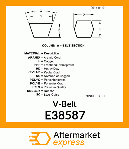 V-Belt E38587