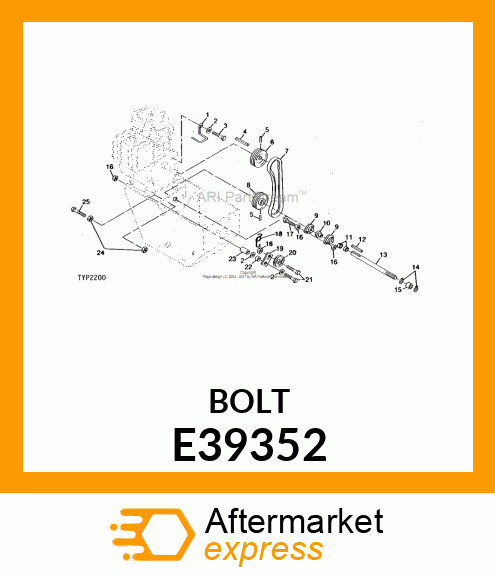 BOLT E39352